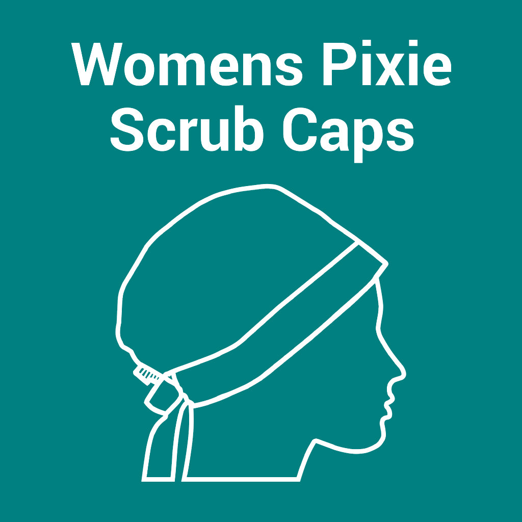 Womens Pixie Scrub Caps
