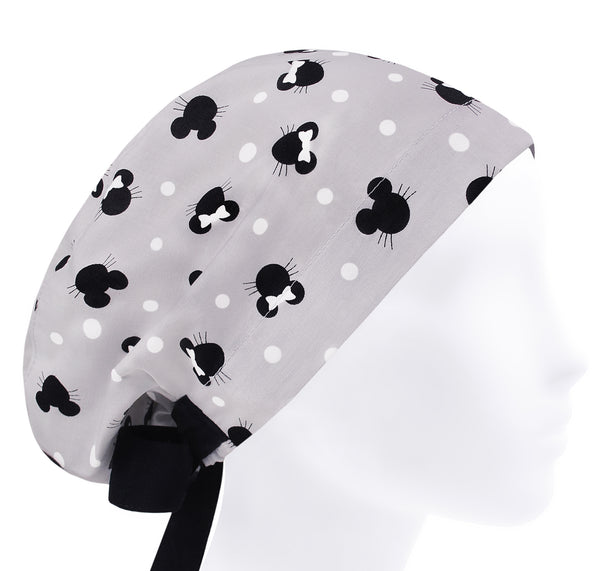 Mickey scrub cap for women, cute funny surgical hat, scrub hat mouse