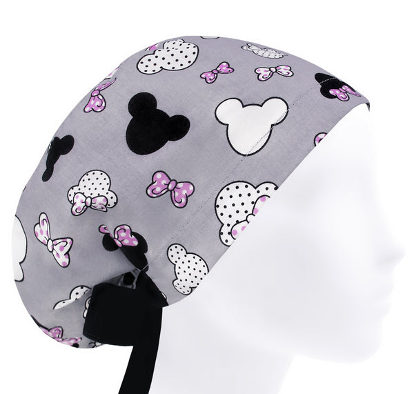 Mickey surgical hat, cute women scrub hat, cartoon scrub cap