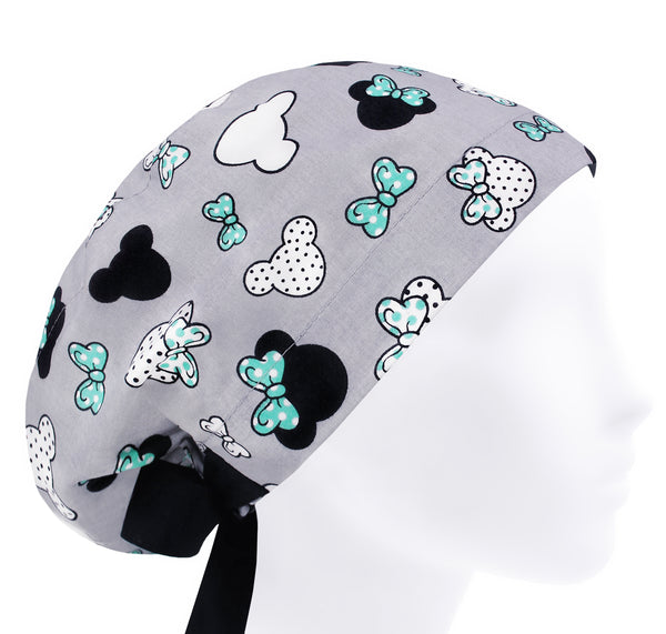 Mickey surgical hat, cute women scrub hat, cartoon scrub cap