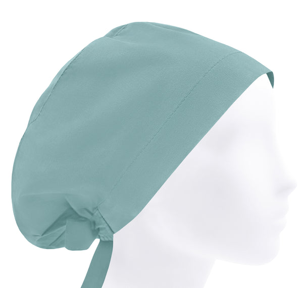 Surgical green scrub cap, solid color scrub hat, nurse hat