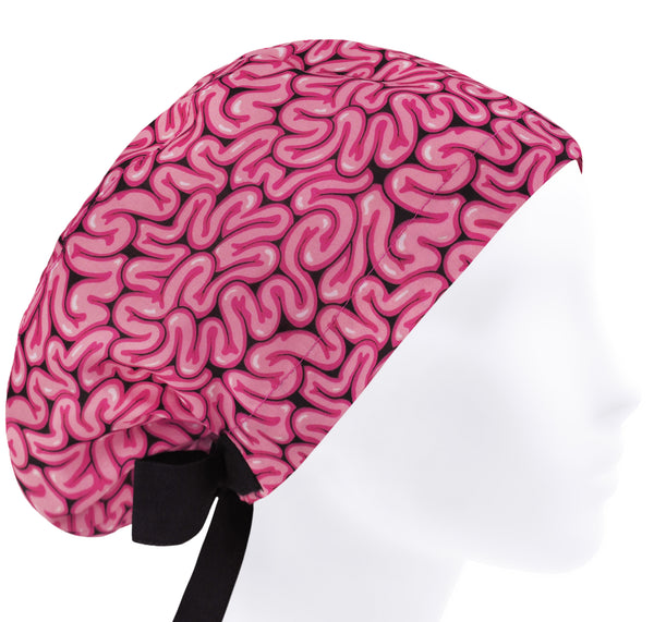 Gut scrub cap, intestines nurse cap, organs surgical scrub hat women gastroenterology