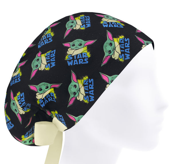 Women scrub cap movie, black scrub hat fantasy, medical hat character