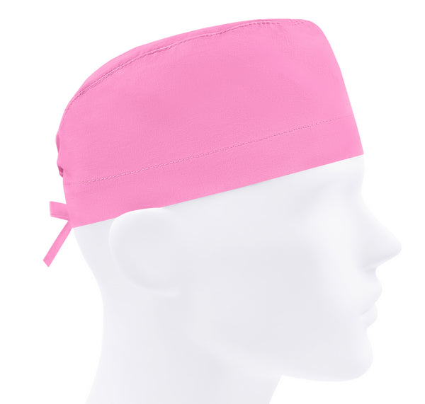 Scrub caps men, surgical cap, scrub hats, nurse hat, doctor cap solid pink