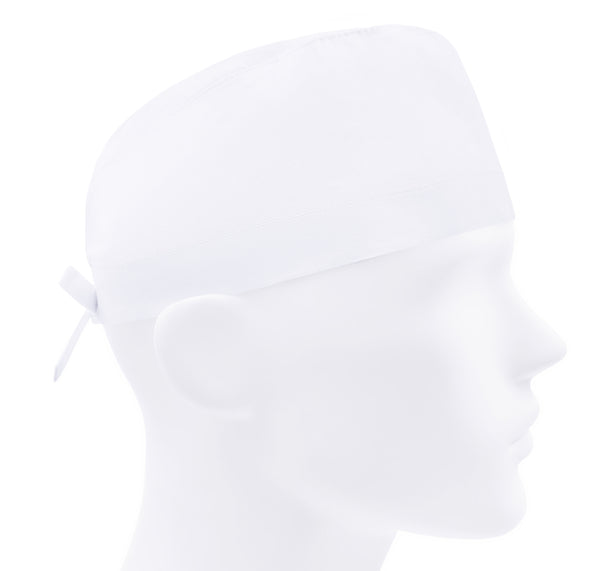 Scrub caps men, solid surgical cap, scrub hats plain, nurse hat white