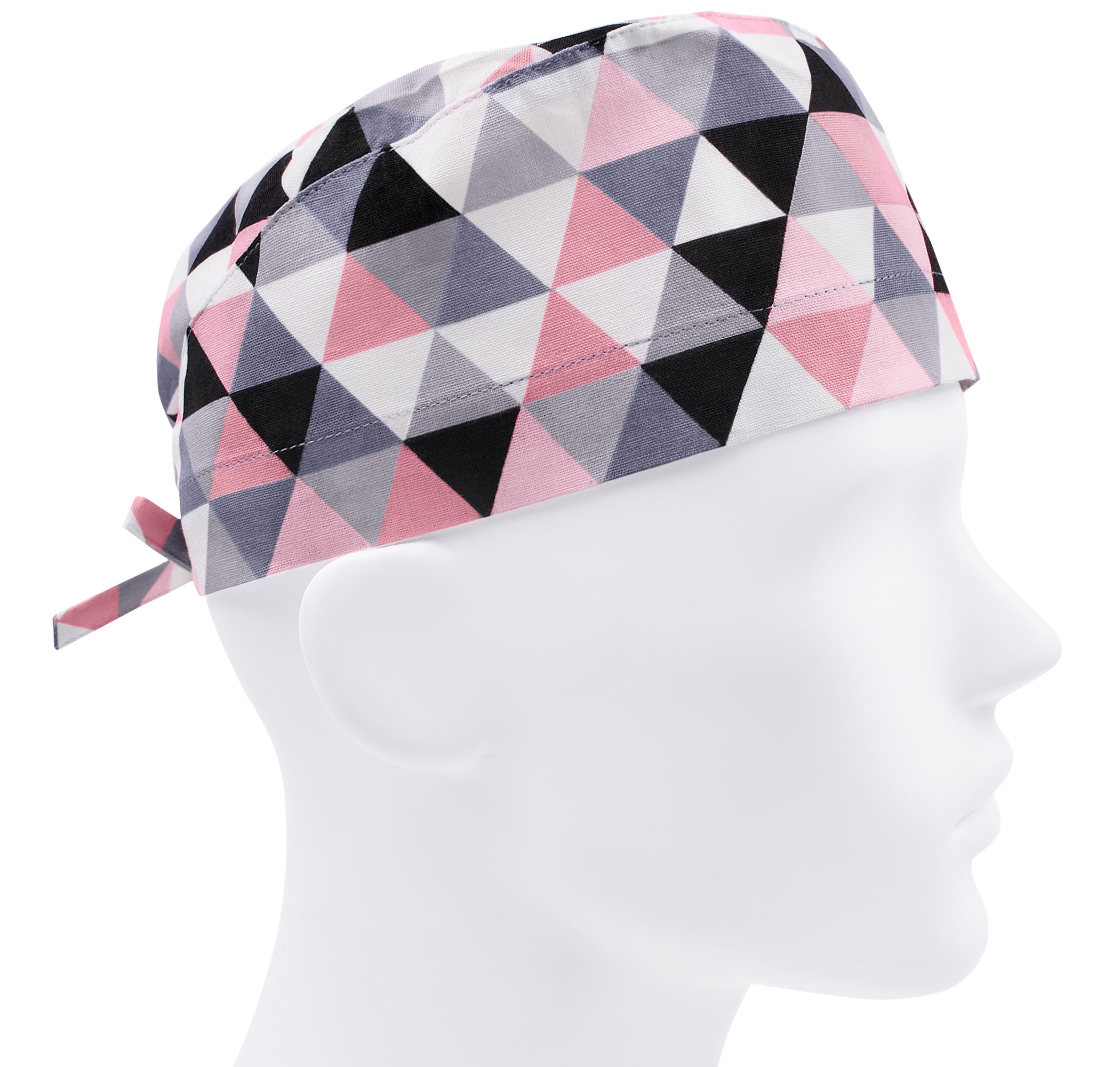 Cap Geometry Scrub cap geometry men, pink surgical hat, nurse scrub hat – SCRUB-CAPS