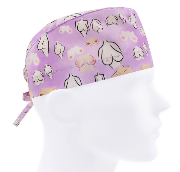 Scrub cap breast for men, mens scrub hat, nurse cap, plastic surgery cap