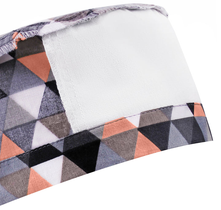 Cap Geometry Surgical cap geometry men, scrub cap, black gray scrub hat – SCRUB-CAPS