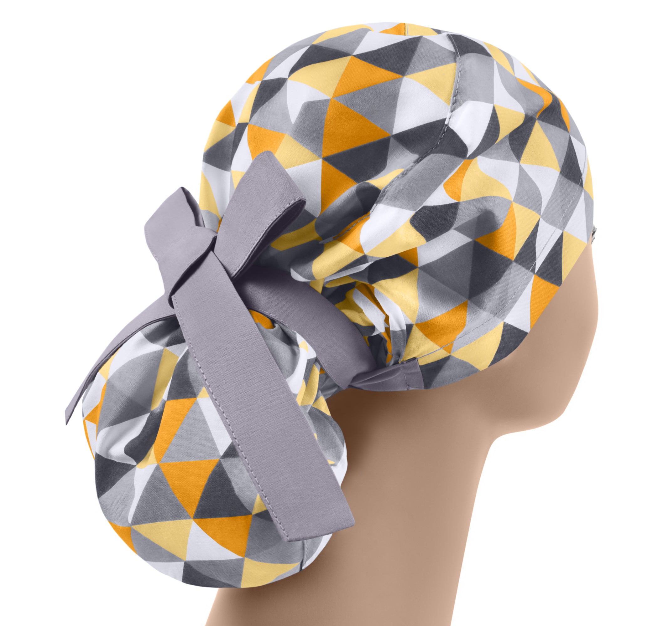 Scrub hat, surgical scrub cap, womens medical cap geometry – SCRUB-CAPS