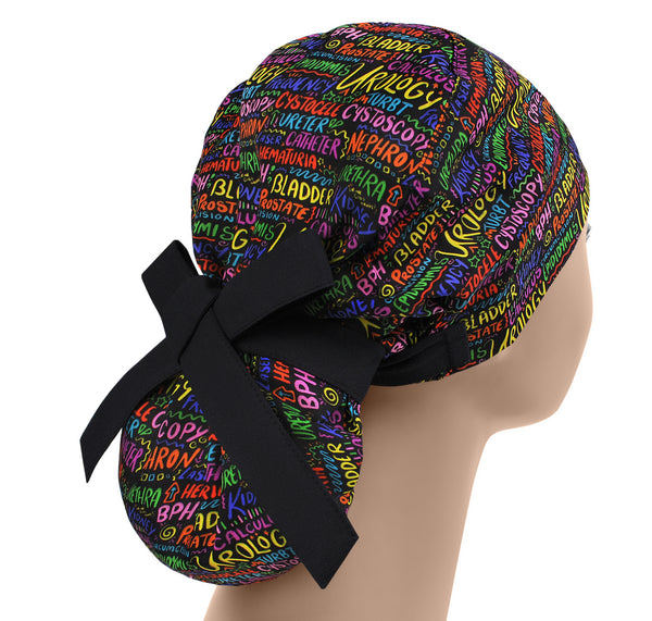 Urology doctor cap, nephrology scrub hat, surgical cap women, urine scrub cap gift