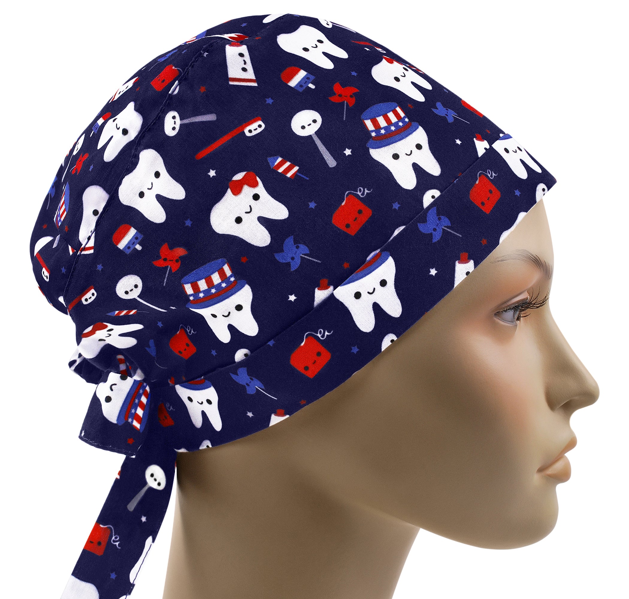 Pixie Caps Pixie scrub cap, surgical caps dentist, scrub hat for women – SCRUB-CAPS
